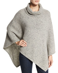 Joie Hsel Speckled Cashmere Poncho