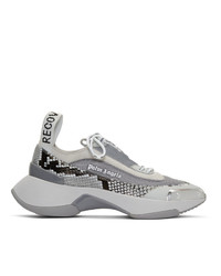 Palm Angels Grey Recovery Lace Up Sneakers