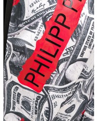 Philipp Plein Dollar Bill Print Backpack