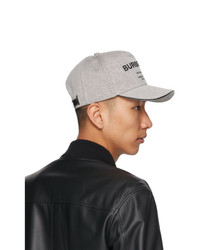 Burberry Black And White Canvas Horseferry Baseball Cap