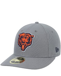New Era Graphite Chicago Bears Alternate Logo Storm Low Profile 59fifty Fitted Hat At Nordstrom