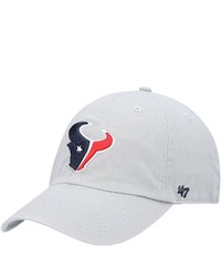 '47 Gray Houston Texans Clean Up Adjustable Hat At Nordstrom