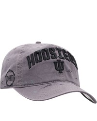 Top of the World Gray Indiana Hoosiers Oht Military Appreciation Runner Adjustable Hat