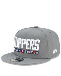 New Era Gray La Clippers 202021 Earned Edition 9fifty Snapback Hat At Nordstrom