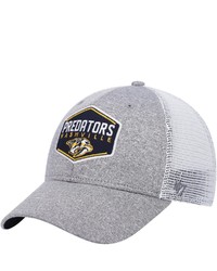 '47 Gray Nashville Predators Hitch Contender Flex Hat