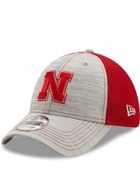New Era Gray Nebraska Huskers Prime 39thirty Flex Hat At Nordstrom