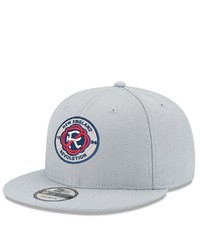 New Era Gray New England Revolution Logo 9fifty Snapback Adjustable Hat At Nordstrom