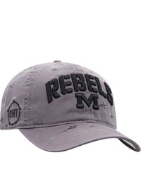 Top of the World Gray Ole Miss Rebels Oht Military Appreciation Runner Adjustable Hat At Nordstrom