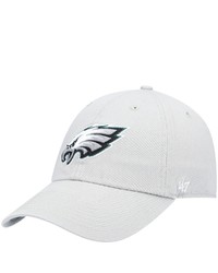 '47 Gray Philadelphia Eagles Clean Up Adjustable Hat At Nordstrom