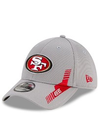 New Era Gray San Francisco 49ers 2021 Nfl Sideline Home 39thirty Flex Hat At Nordstrom