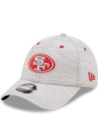 New Era Gray San Francisco 49ers Outline 9forty Snapback Hat