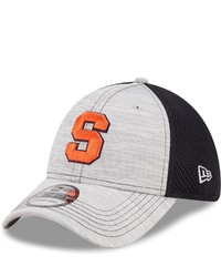 New Era Gray Syracuse Orange Prime 39thirty Flex Hat