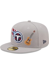 New Era Gray Tennessee Titans City Describe 59fifty Fitted Hat At Nordstrom