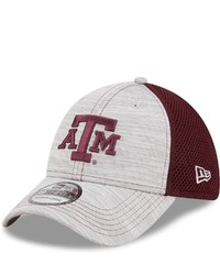 New Era Gray Texas A M Aggies Prime 39thirty Flex Hat