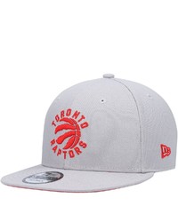 New Era Gray Toronto Raptors 9fifty Snapback Hat At Nordstrom