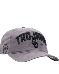 Top of the World Gray Usc Trojans Oht Military Appreciation Runner Adjustable Hat