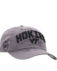 Top of the World Gray Virginia Tech Hokies Oht Military Appreciation Runner Adjustable Hat