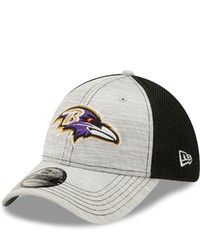 New Era Grayblack Baltimore Ravens Prime 39thirty Flex Hat At Nordstrom