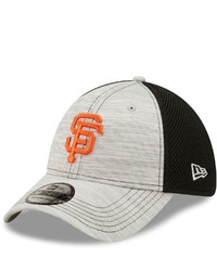 New Era Grayblack San Francisco Giants Prime Neo 39thirty Flex Hat