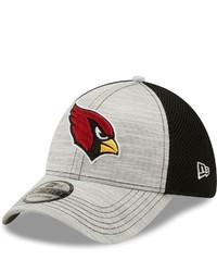 New Era Graycardinal Arizona Cardinals Prime 39thirty Flex Hat
