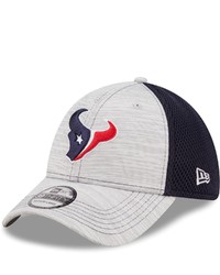 New Era Graynavy Houston Texans Prime 39thirty Flex Hat