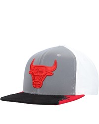 Mitchell & Ness Graywhite Chicago Bulls Day 5 Snapback Hat