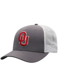 Top of the World Graywhite Oklahoma Sooners Trucker Snapback Hat At Nordstrom