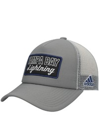 adidas Graywhite Tampa Bay Lightning Locker Room Foam Trucker Snapback Hat At Nordstrom