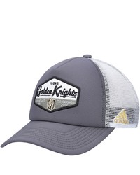 adidas Graywhite Vegas Golden Knights Foam Trucker Snapback Hat At Nordstrom