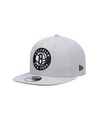New Era Cap New Era Gray Brooklyn Nets 9fifty Snapback Hat At Nordstrom