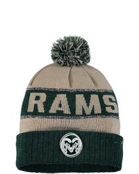 Top of the World Gold Colorado State Rams Below Zero Cuffed Knit Hat With Pom At Nordstrom