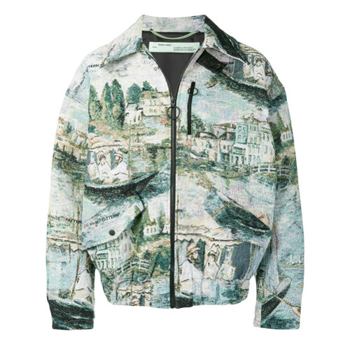 Off-White Lake Jacquard Jacket, $1,134 | farfetch.com | Lookastic