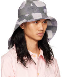 Henrik Vibskov Grey Flux Bucket Hat