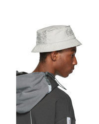 C2h4 Grey Instruction Bucket Hat