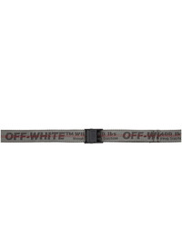 Off-White Grey Mini Industrial Belt