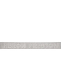 Heron Preston Silver Gros Tape Belt