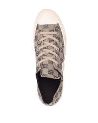 Misbhv Monogram Lace Up Sneakers
