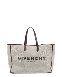 Givenchy Large Canvas Leather Shopper