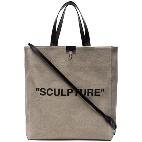 Totes bags Off-White - Sculpture canvas shopping bag - OWNA025R19B640854810