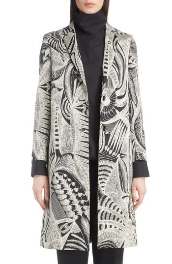 Dries van 2024 noten feather coat