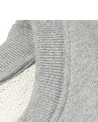 McQ Alexander Ueen Printed Cotton Blend Jersey Sweatshirt