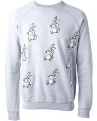 Au Jour Le Jour Embroidered Bunny Sweatshirt
