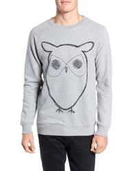 KnowledgeCotton Apparel Big Owl Sweatshirt