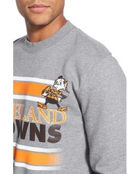 Mitchell & Ness Cleveland Browns Tailored Fleece Crewneck Sweatshirt