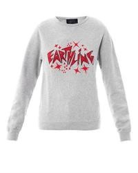 Lulu Co Earthling Print Cotton Sweatshirt