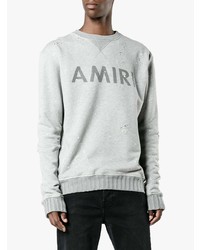 Amiri Crew Neck Sweatshirt