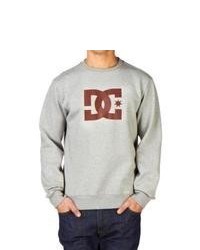 DC Star Crew Sweatshirt Heather Grey