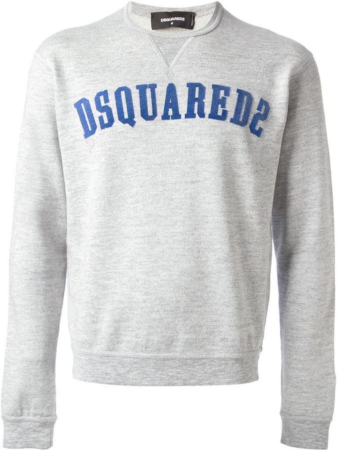 dsquared grey sweatshirt