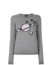 Emporio Armani Embroidered Planet Sweater