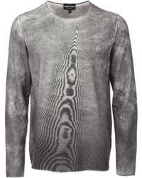 Emporio Armani Abstract Print Sweater
